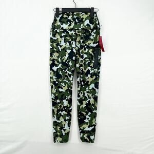 Carbon38 High Rise Camouflage Athletic NEW Leggings Size Small